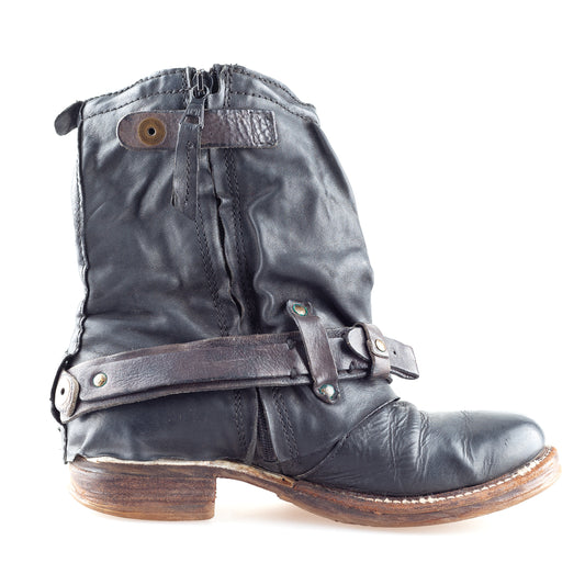 A.S. 98 Airstep Saint Bike Vintage Dark Grey Boots (37 EU)