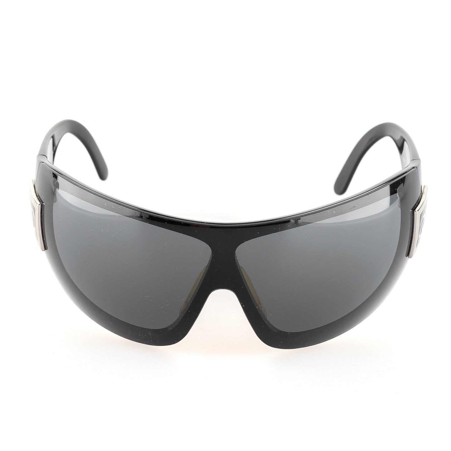Chanel 5086 C. 501/87 Black Shield Vintage Sunglasses