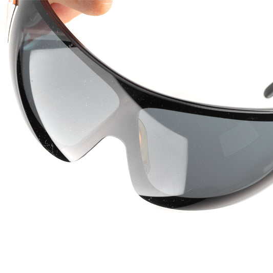 Chanel 5086 C. 501/87 Black Shield Vintage Sunglasses