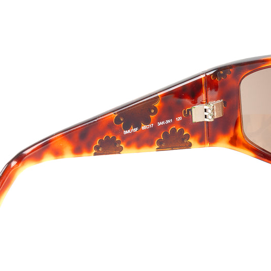 Miu Miu SMU15F 3AK-3N1 Brown Tortoise Vintage Sunglasses
