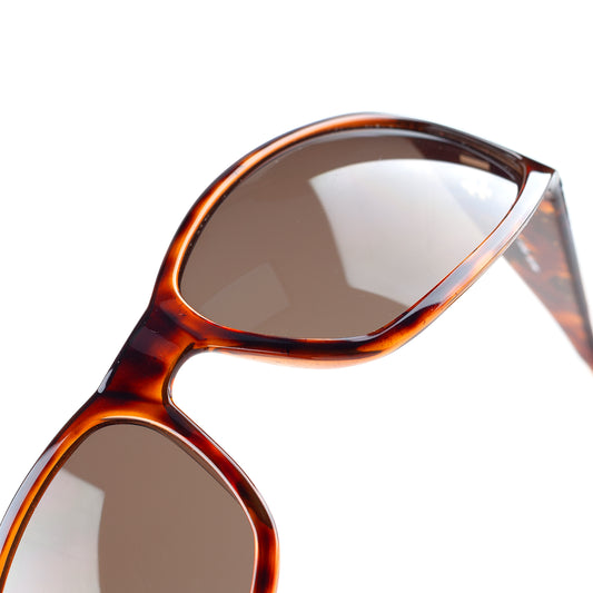 Miu Miu SMU15F 3AK-3N1 Brown Tortoise Vintage Sunglasses