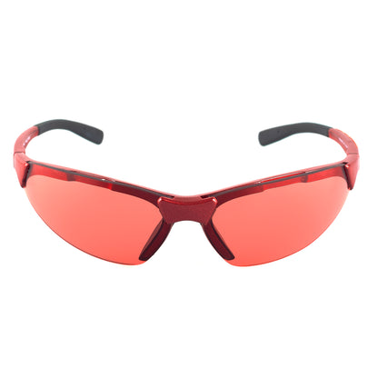 Prada SPS04A 4AD-3S1 Sport Vintage Red Wrap Sunglasses
