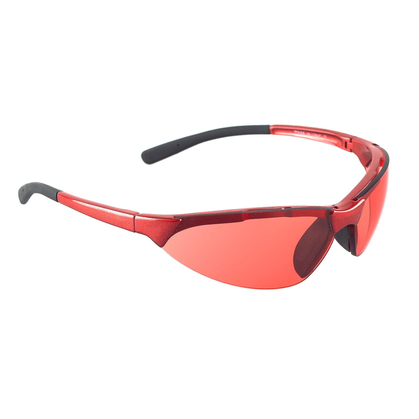 Prada SPS04A 4AD-3S1 Sport Vintage Red Wrap Sunglasses
