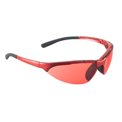 Prada SPS04A 4AD-3S1 Sport Vintage Red Wrap Sunglasses