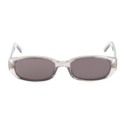 Gucci GG 2452/S E7W Vintage Clear Grey Rounded Sunglasses