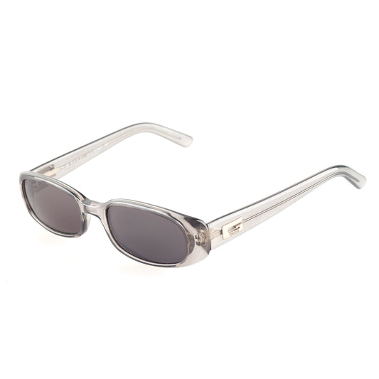 Gucci GG 2452/S E7W Vintage Clear Grey Rounded Sunglasses