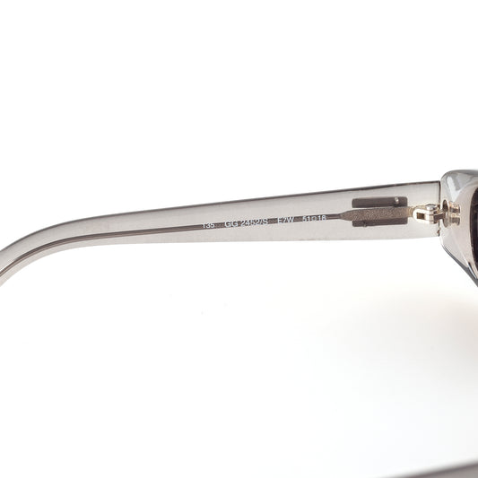 Gucci GG 2452/S E7W Vintage Clear Grey Rounded Sunglasses