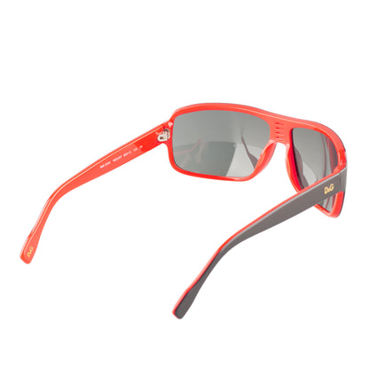 Dolce & Gabbana 3045 Black & Red Shield Sunglasses