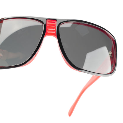 Dolce & Gabbana 3045 Black & Red Shield Sunglasses