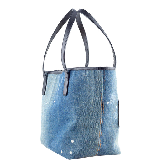 DSQUARED2 Denim Patchwork Shoulder Bag