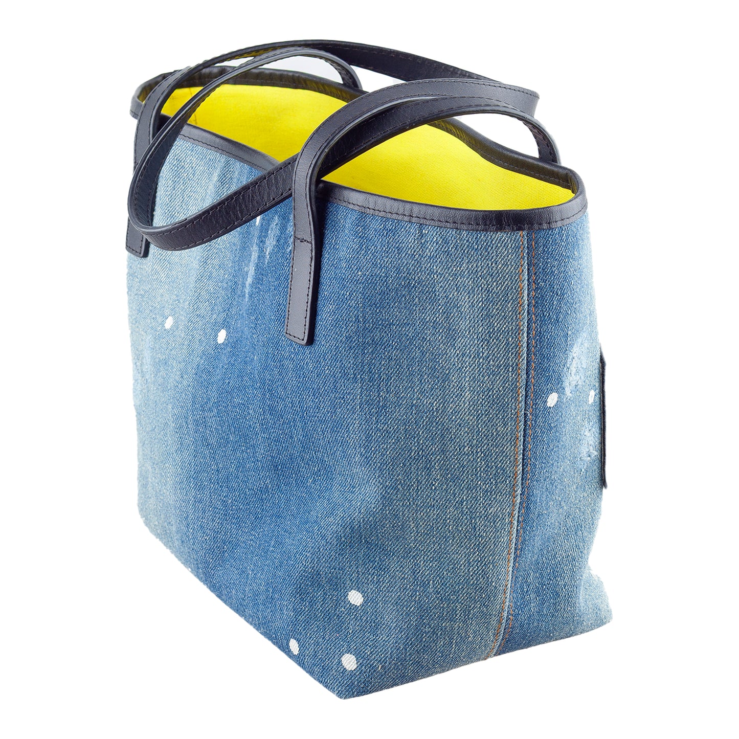 DSQUARED2 Denim Patchwork Shoulder Bag