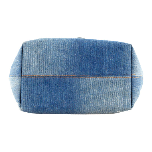 DSQUARED2 Denim Patchwork Shoulder Bag