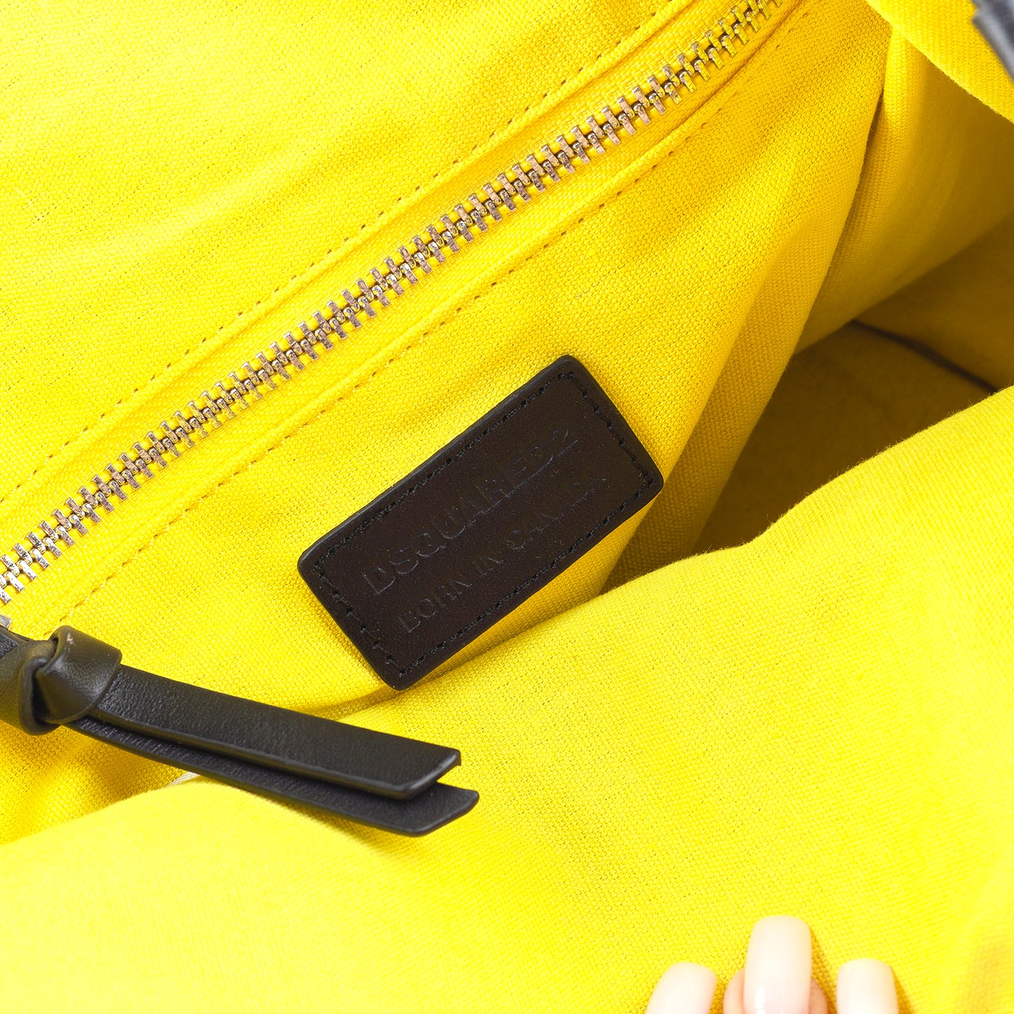 DSQUARED2 Denim Patchwork Shoulder Bag