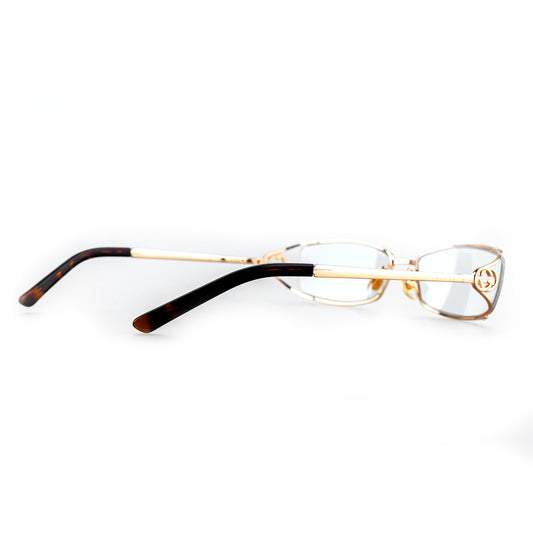Gucci GG 2790 J5G Vintage Golden Glasses – Clear Demo Lenses (Non-Prescription)