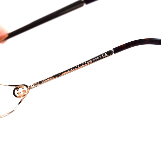 Gucci GG 2790 J5G Vintage Golden Glasses – Clear Demo Lenses (Non-Prescription)