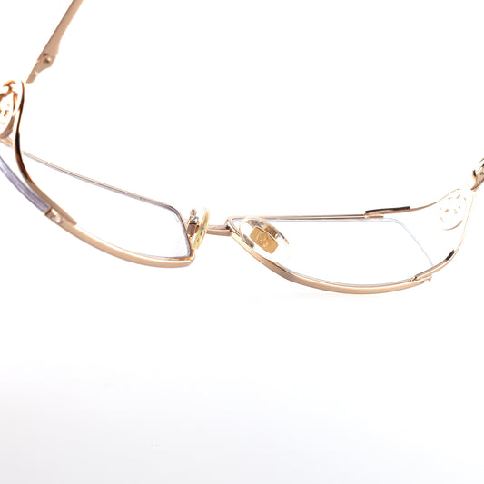 Gucci GG 2790 J5G Vintage Golden Glasses – Clear Demo Lenses (Non-Prescription)