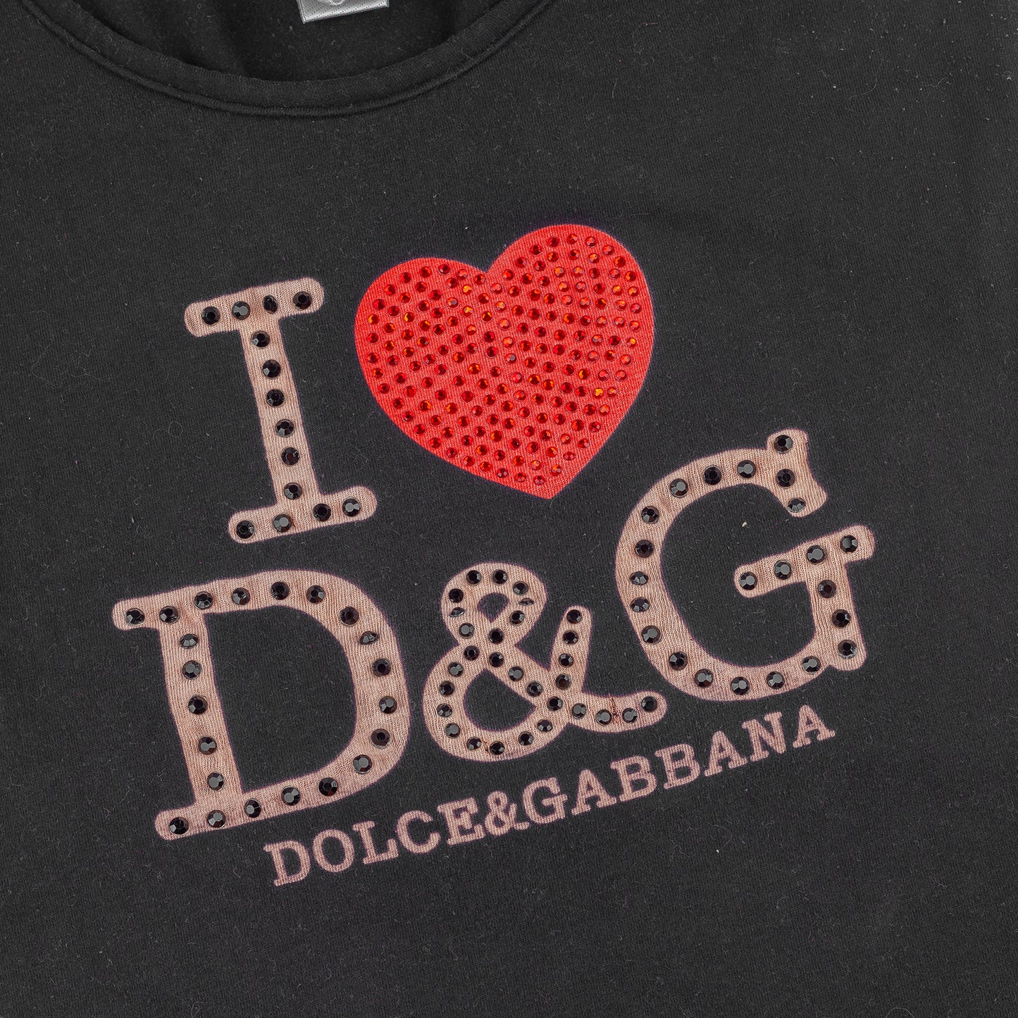 Dolce & Gabbana Vintage Black Tank Back-Less Top (S)