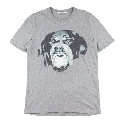 Givenchy Paris by Tisci Rottweiler Dog Gray T-Shirt (M)