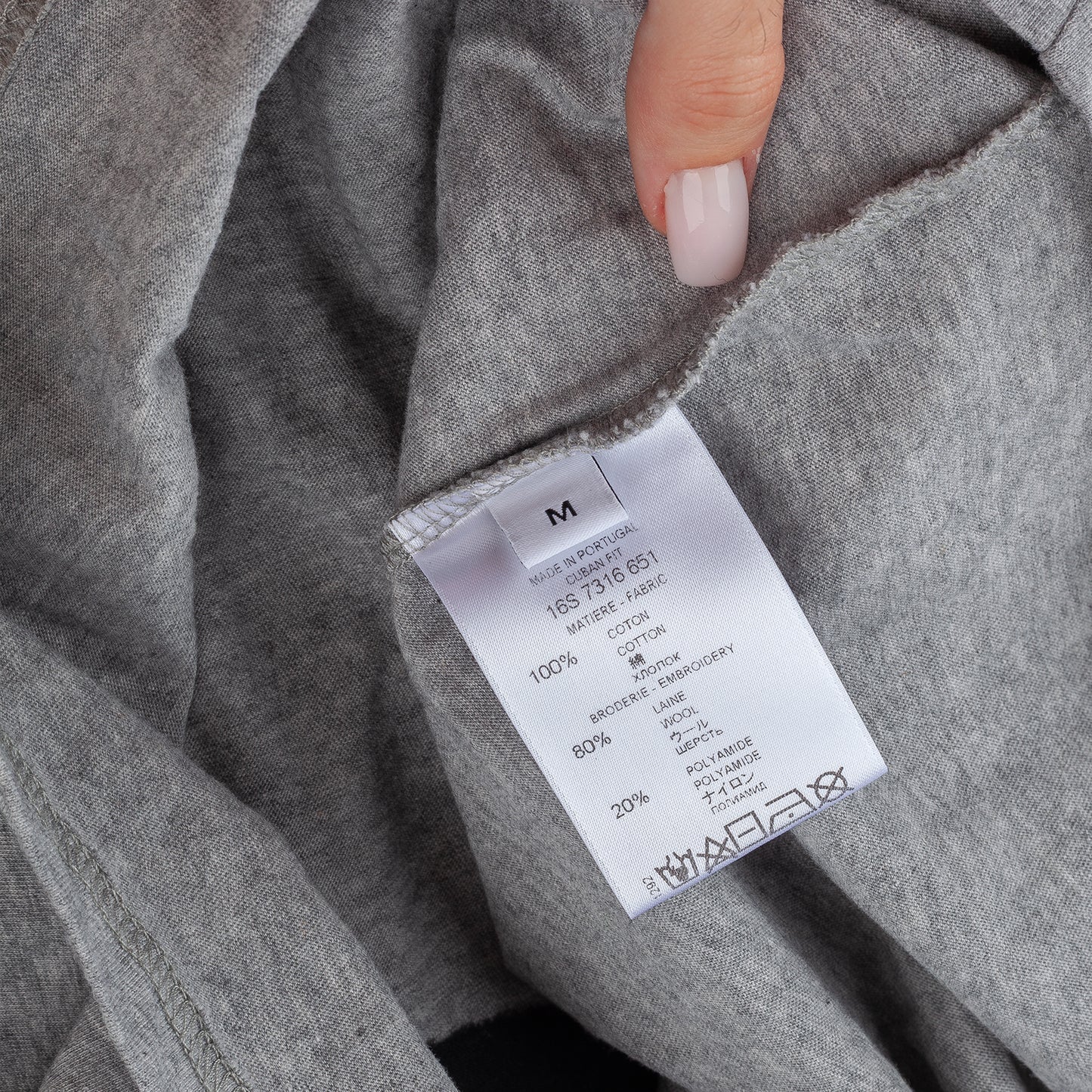 Givenchy Paris by Tisci Rottweiler Dog Gray T-Shirt (M)