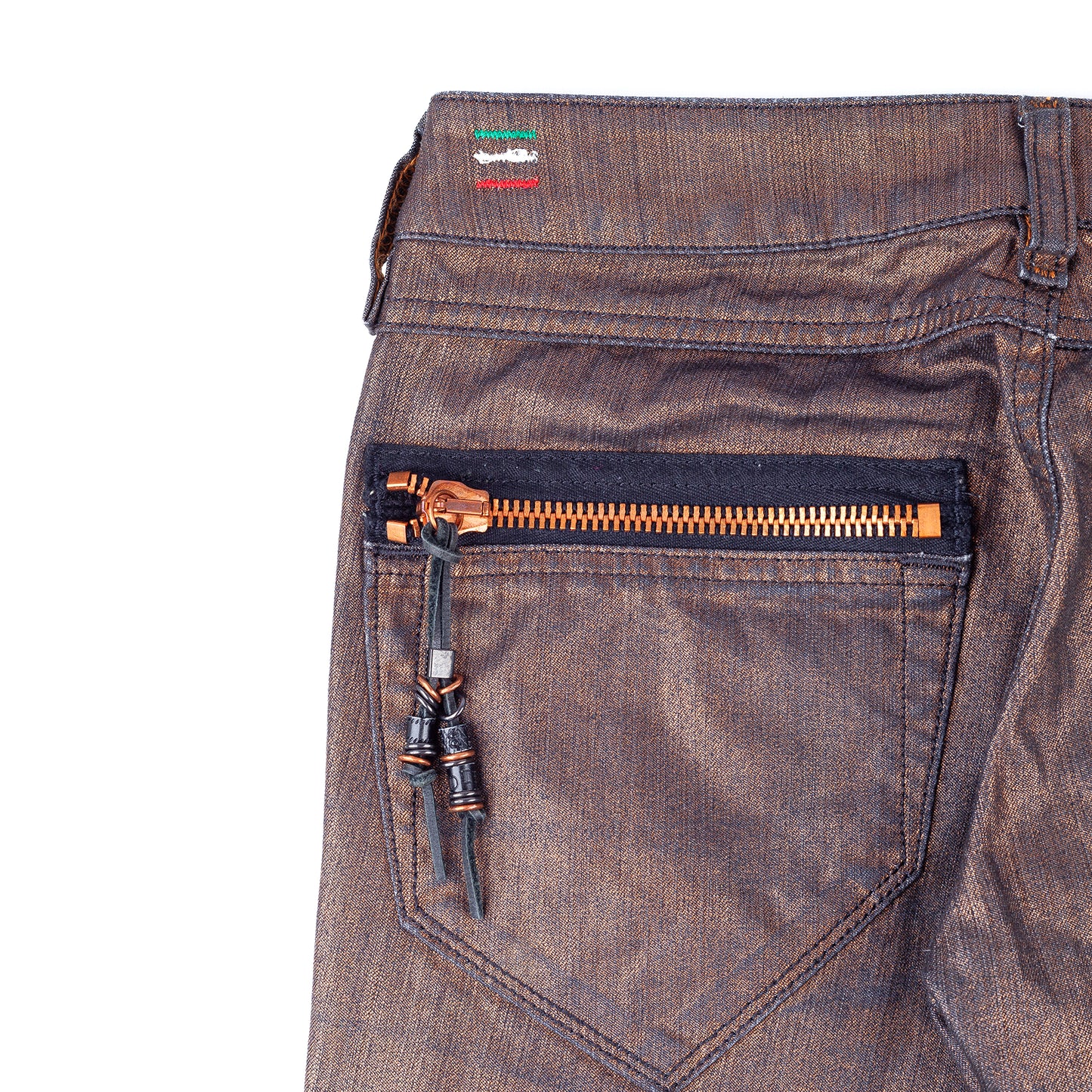 Diesel Vintage Golde/Bronze Skinny Mid Rise Denim Pants (S)