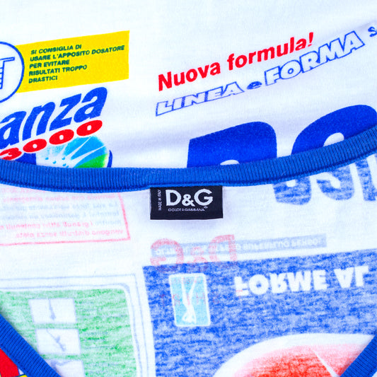 Dolce & Gabbana Danza 3000 Vintage Tank Summer Top (M)