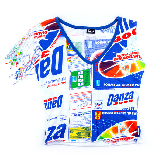 Dolce & Gabbana Danza 3000 Vintage Tank Summer Top (M)