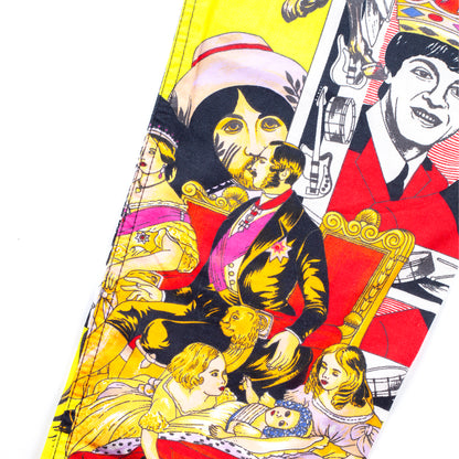 Gianni Versace Jeans Couture Vintage Rock n Roll Royalty Beatles Sex Pistols Pants (M)