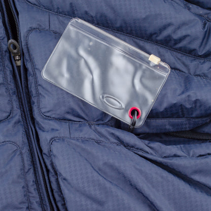 Oakley 2005 Hydro Fuel 4 Vintage Navy Panelled Down Insulated Puffer Jacket (S)