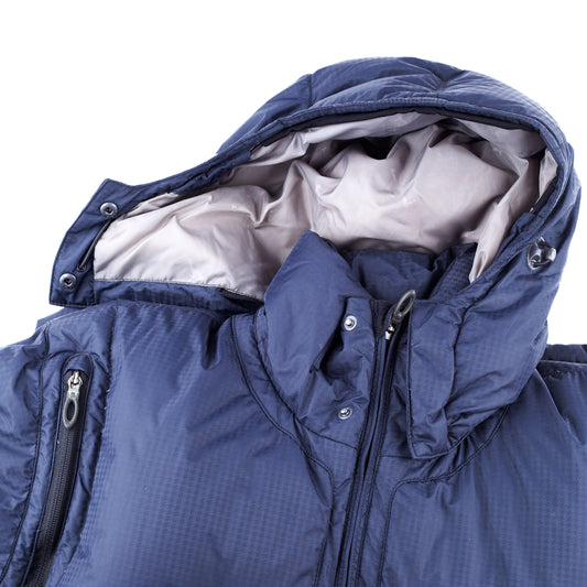 Oakley 2005 Hydro Fuel 4 Vintage Navy Panelled Down Insulated Puffer Jacket (S)