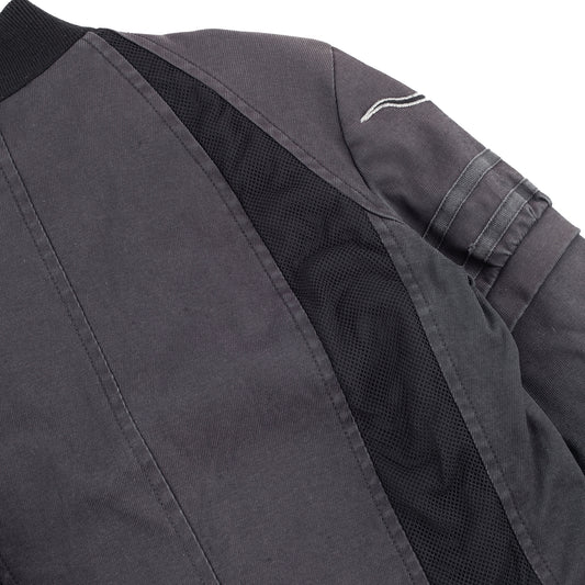 Moschino Vintage Black Bull Bomber Moto Jacket (M)