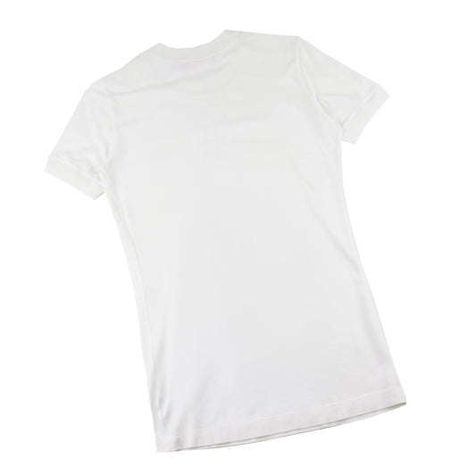 Dolce & Gabbana Vintage Virgin Mary Religious Ivory T-Shirt (S)