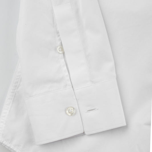 Givenchy Paris Long Sleeve Stars Button Up White Shirt (M/L)