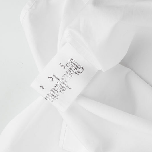 Givenchy Paris Long Sleeve Stars Button Up White Shirt (M/L)