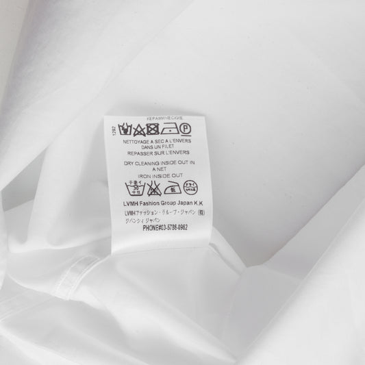 Givenchy Paris Long Sleeve Stars Button Up White Shirt (M/L)