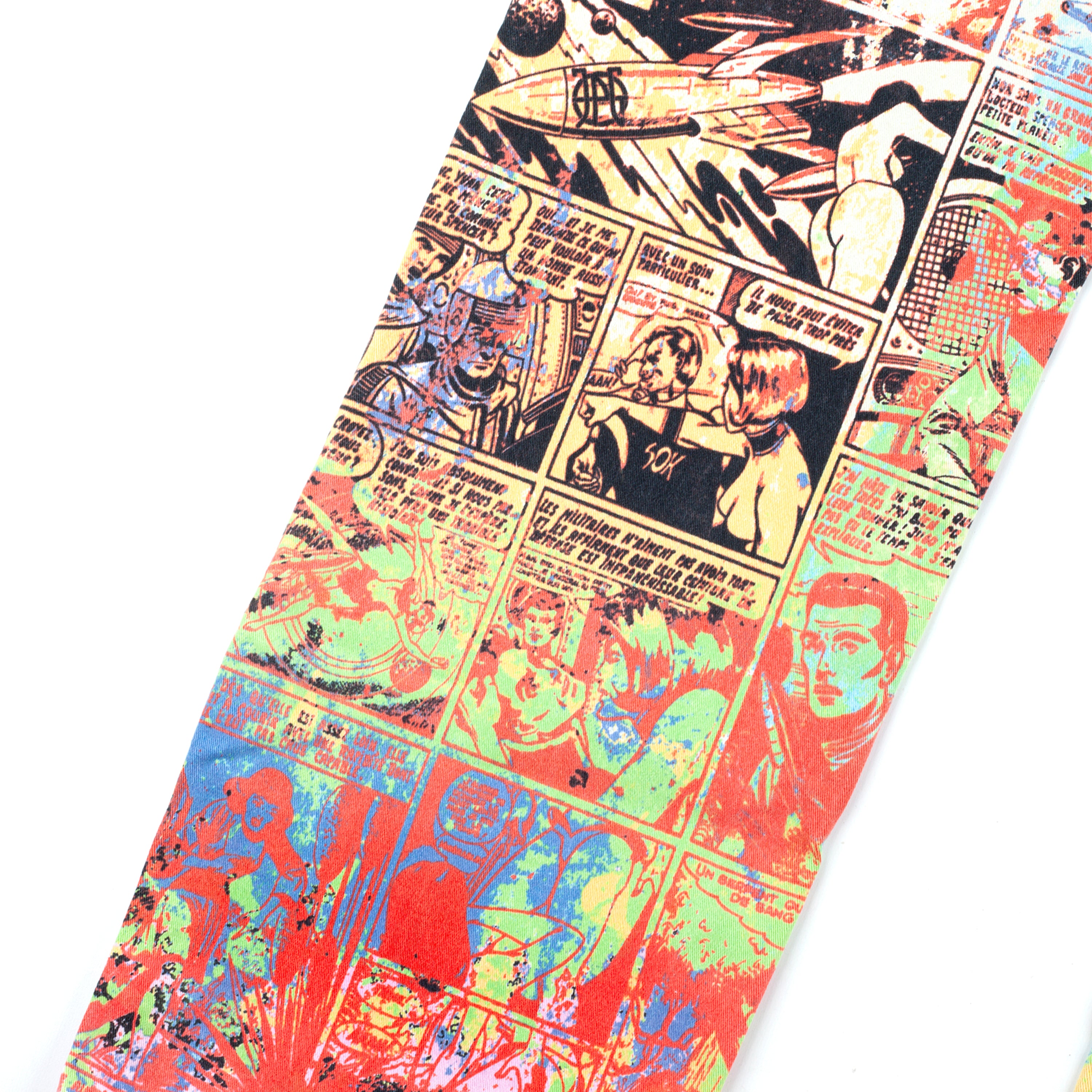 Jean Paul Gaultier Vintage Comic Colorful Print Pants (L)