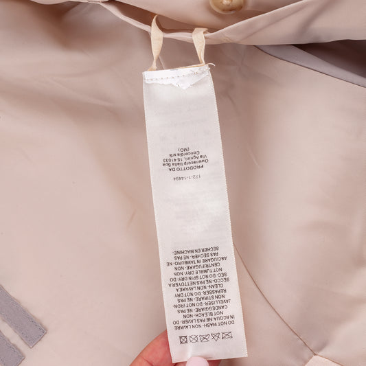 Rick Owens Runway Tecuatl 2020 Cropped Sequins White Chalk Blazer Jacket (XS/S)