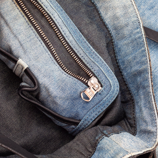 Diesel Bondage Denim Vintage Hobo Bag