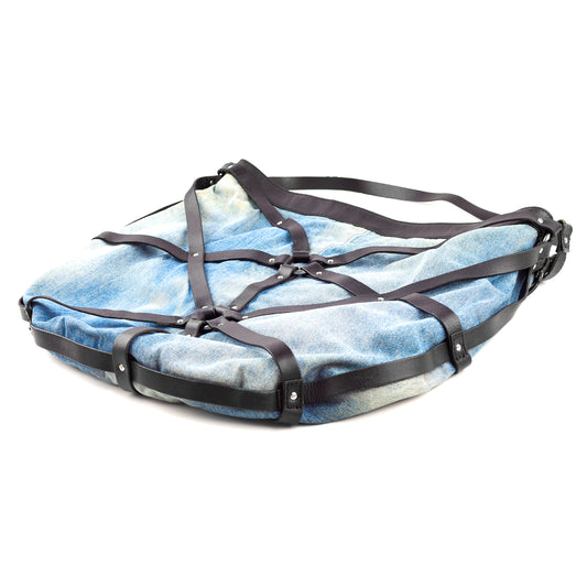 Diesel Bondage Denim Vintage Hobo Bag