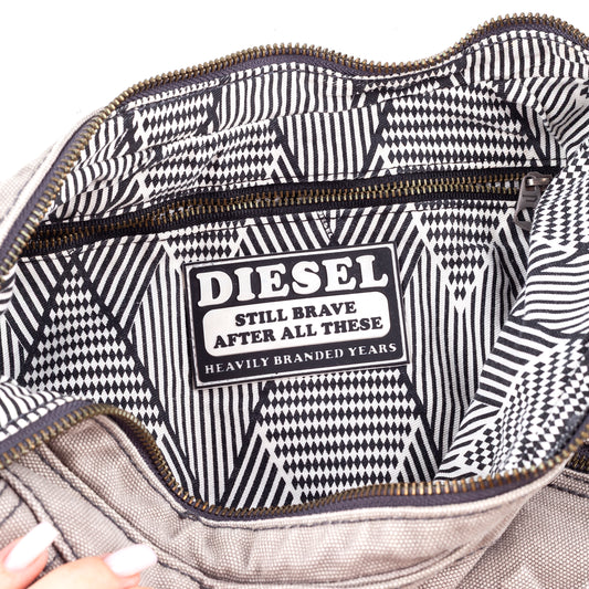 Diesel Light Brown Vintage Crossbody Bag