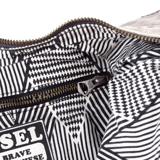 Diesel Light Brown Vintage Crossbody Bag