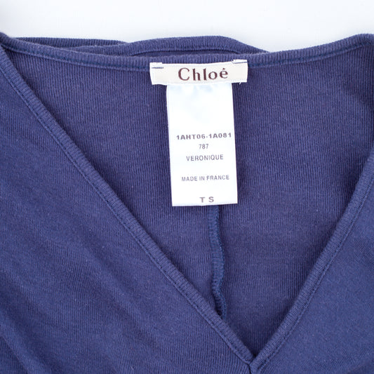 CHLOÉ by STELLA MCCARTNEY F/W 2001 Vintage Betty Patch Top (S)