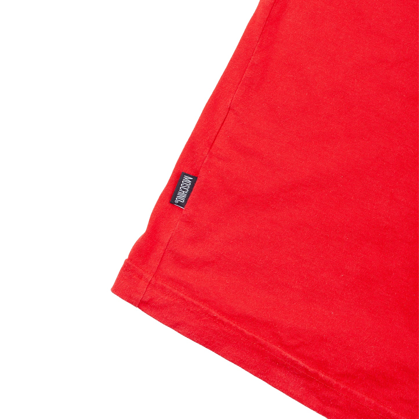 Rare Moschino Jeans Red Playing Cards Graphic T-Shirt