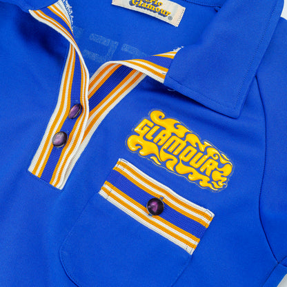 Hysteric Glamour Blue Performance Products Polo Shirt