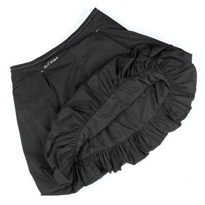 Marithé François Girbaud Mini Black Bubble Skirt (S)