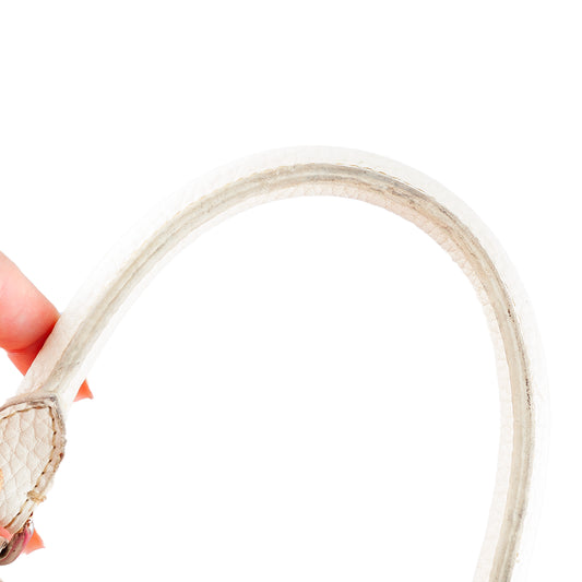 Vivienne Westwood Argyle Boston Pink and Beige Diamonds Vintage Hand Bag