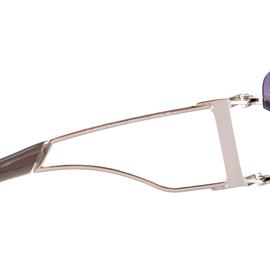 Dior DIORLY 1 Purple Gradient Vintage Shield Sunglasses