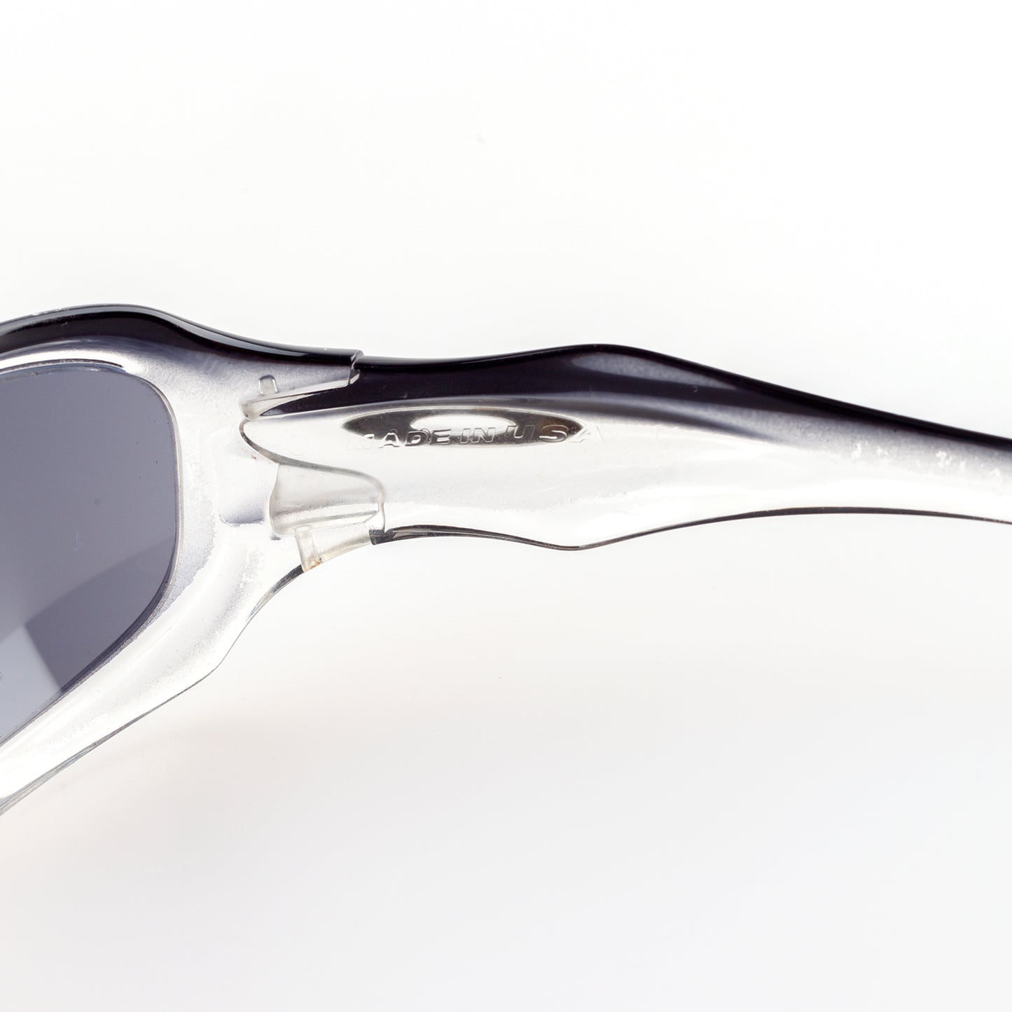 Oakley Monster Doggle Clear/Gray Fade Vintage Sunglasses