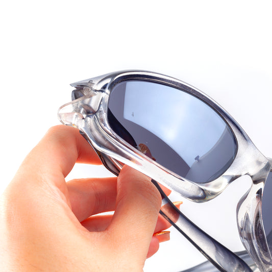 Oakley Monster Doggle Clear/Gray Fade Vintage Sunglasses