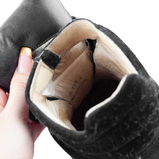 Isabel Marant Bekett Wedge Black Leather Sneakers (35 EU)