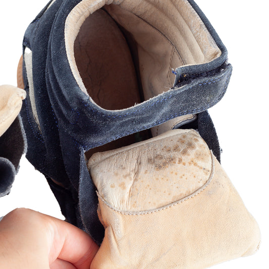 Isabel Marant Bekett Wedge Navy Leather Sneakers (39 EU)